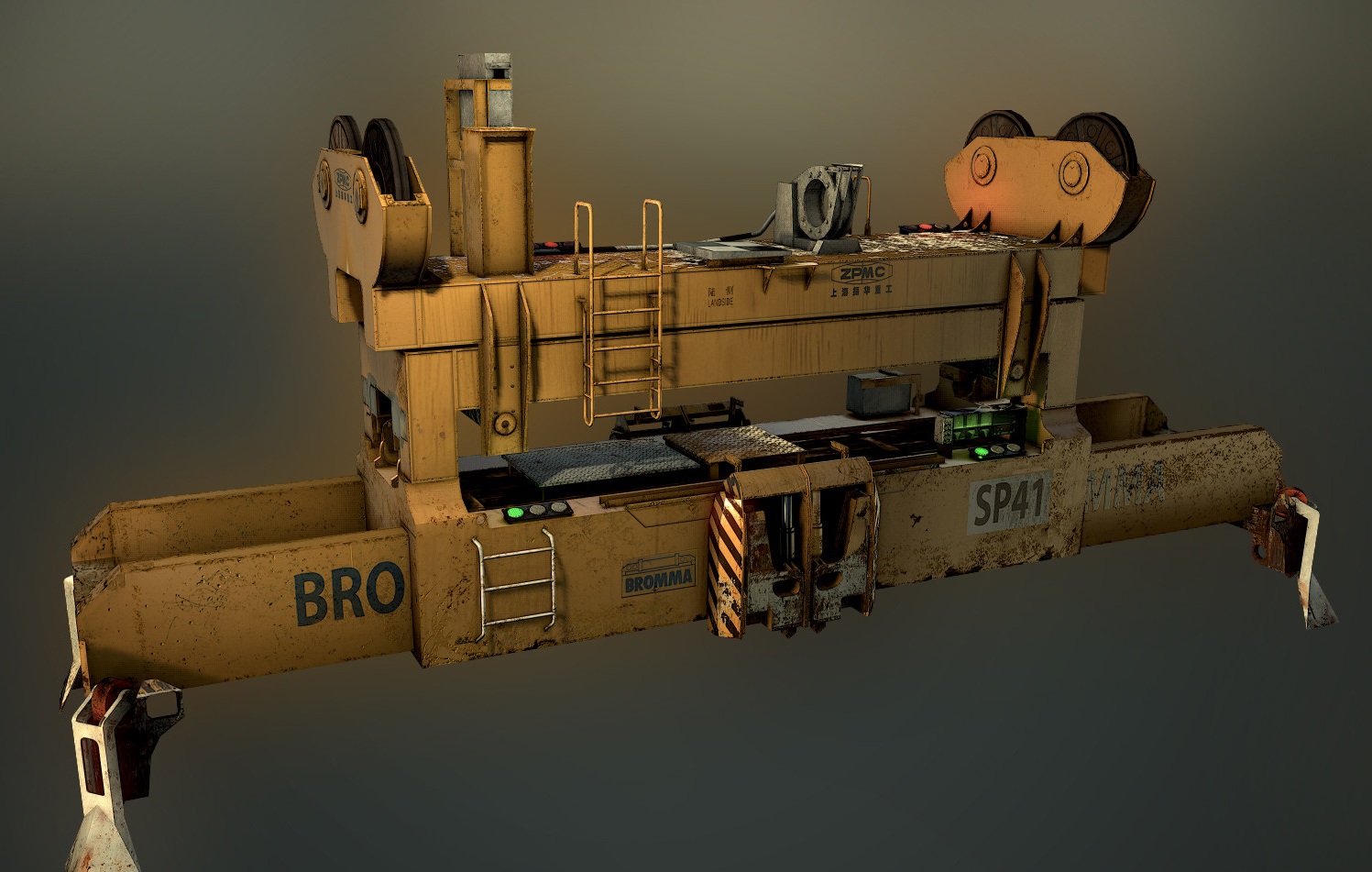 Headblock ZPMC + Spreader